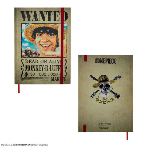 One Piece Notebook Wanted Posters - One Piece Figures