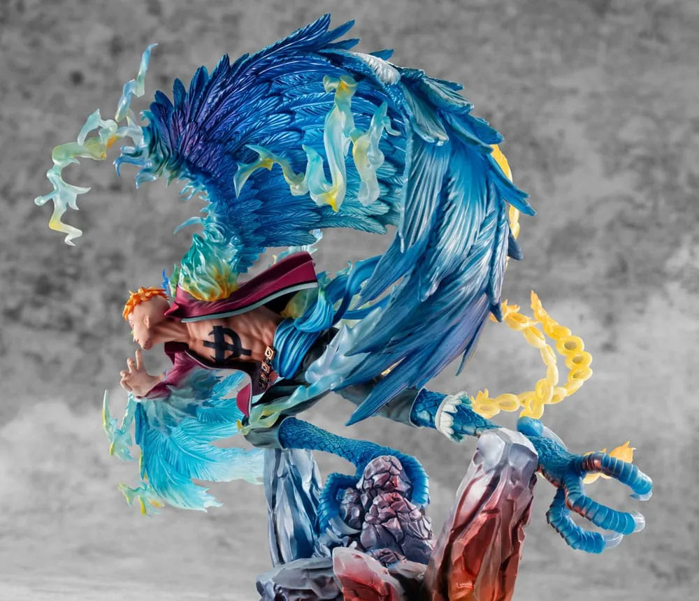 One Piece P.O.P MAS Maximum PVC Statue Marco The Phoenix Leader Of 1St Group Of Whitebeard Pirates 32 Cm - One Piece Figures