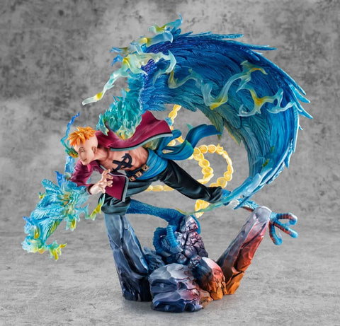 One Piece P.O.P MAS Maximum PVC Statue Marco The Phoenix Leader Of 1St Group Of Whitebeard Pirates 32 Cm - One Piece Figures