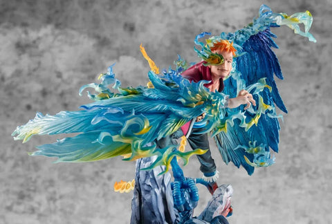 One Piece P.O.P MAS Maximum PVC Statue Marco The Phoenix Leader Of 1St Group Of Whitebeard Pirates 32 Cm - One Piece Figures