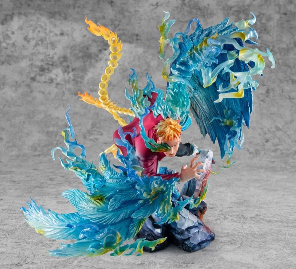 One Piece P.O.P MAS Maximum PVC Statue Marco The Phoenix Leader Of 1St Group Of Whitebeard Pirates 32 Cm - One Piece Figures