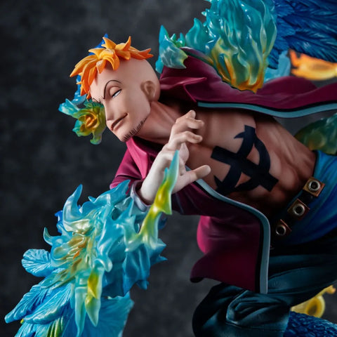 One Piece P.O.P MAS Maximum PVC Statue Marco The Phoenix Leader Of 1St Group Of Whitebeard Pirates 32 Cm - One Piece Figures