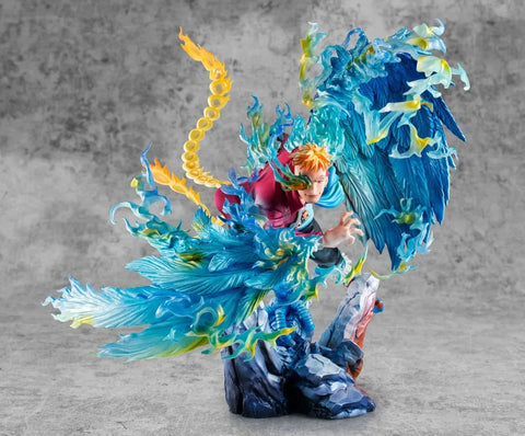 One Piece P.O.P MAS Maximum PVC Statue Marco The Phoenix Leader Of 1St Group Of Whitebeard Pirates 32 Cm - One Piece Figures
