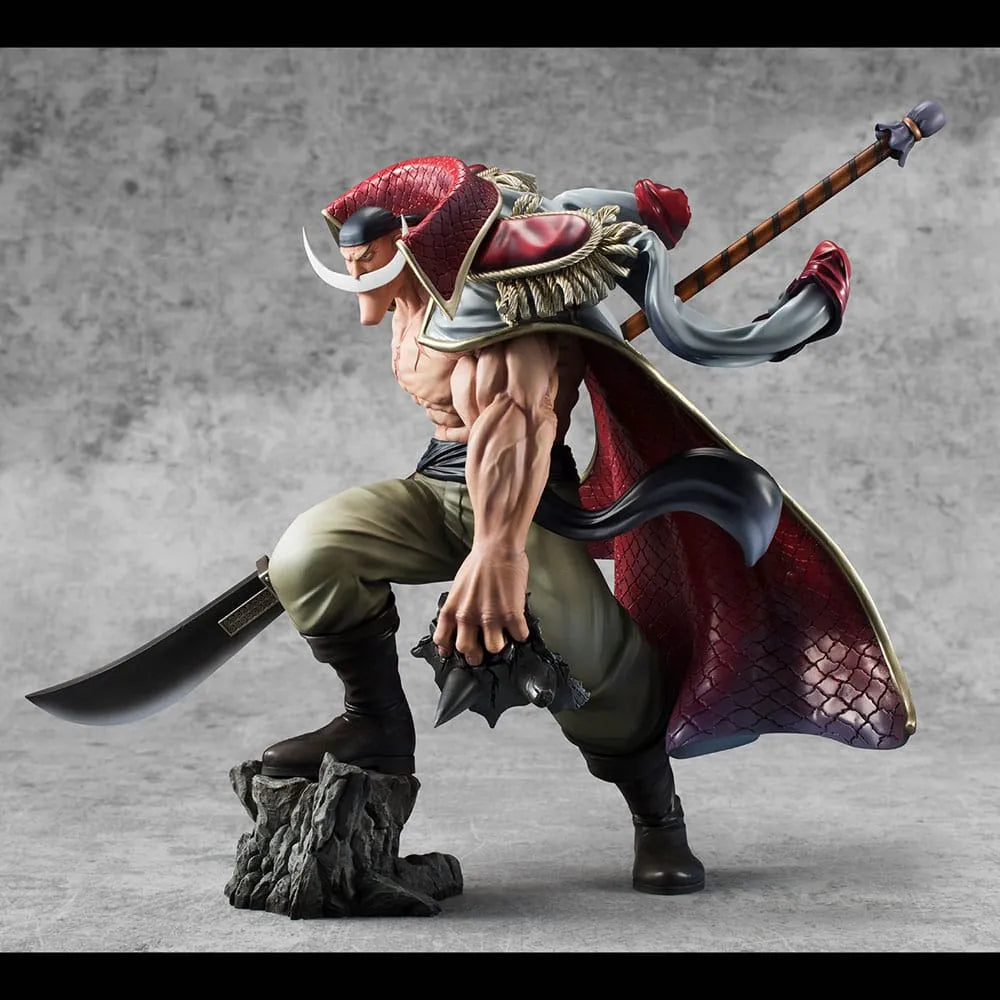One Piece P.O.P NEO-Maximum PVC Statue White Beard Edward Newgate Super Limited Reprint Ver. 30 Cm - One Piece Figures