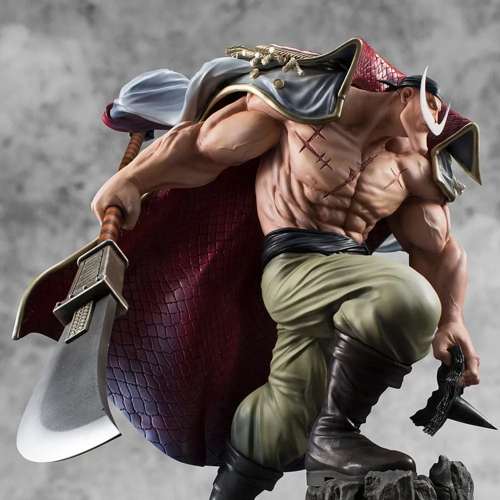 One Piece P.O.P NEO-Maximum PVC Statue White Beard Edward Newgate Super Limited Reprint Ver. 30 Cm - One Piece Figures