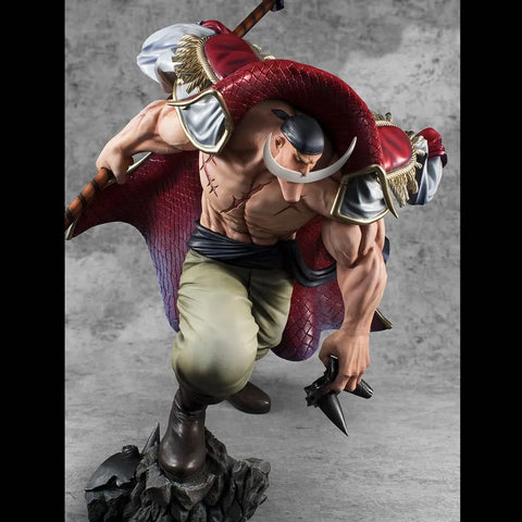 One Piece P.O.P NEO-Maximum PVC Statue White Beard Edward Newgate Super Limited Reprint Ver. 30 Cm - One Piece Figures