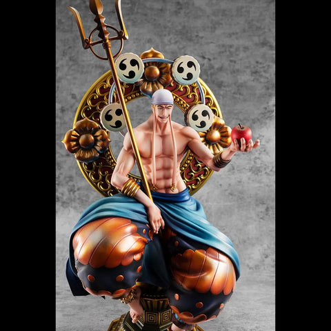 One Piece P.O.P PVC Statue Neo Maximum The Only God Of Skypiea Enel 34 Cm - One Piece Figures