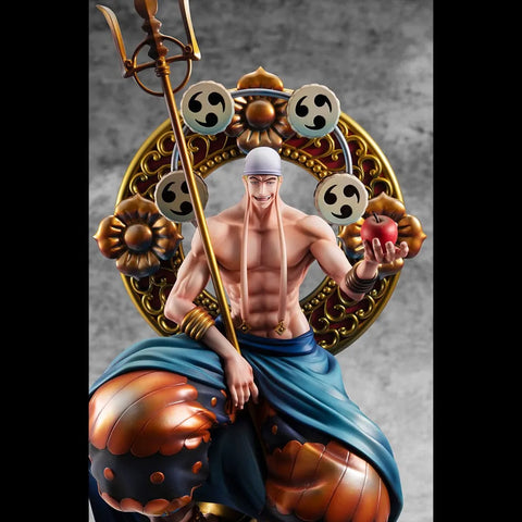 One Piece P.O.P PVC Statue Neo Maximum The Only God Of Skypiea Enel 34 Cm - One Piece Figures