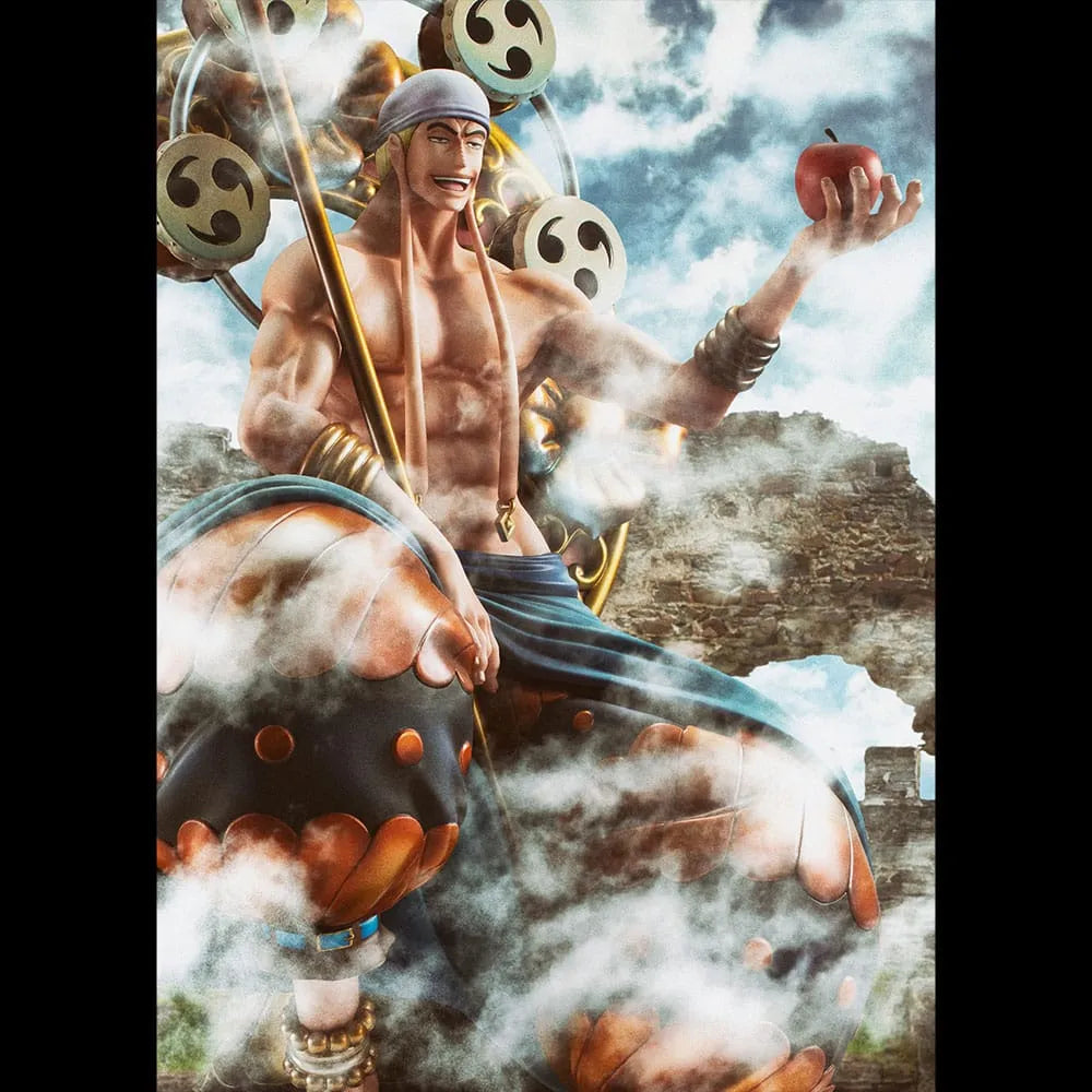 One Piece P.O.P PVC Statue Neo Maximum The Only God Of Skypiea Enel 34 Cm - One Piece Figures