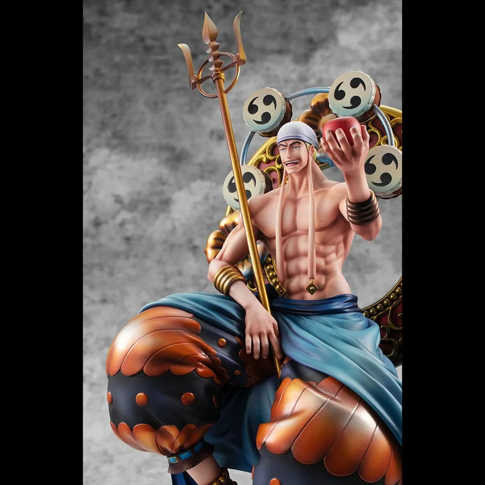 One Piece P.O.P PVC Statue Neo Maximum The Only God Of Skypiea Enel 34 Cm - One Piece Figures