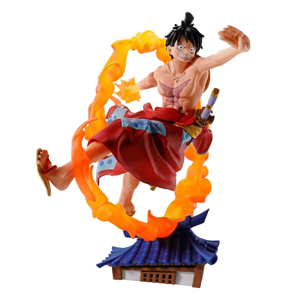 One Piece Petitrama PVC Mini Statue Logbox Re Birth Wano Kuni Vol. 1 Set 9 Cm - One Piece Figures