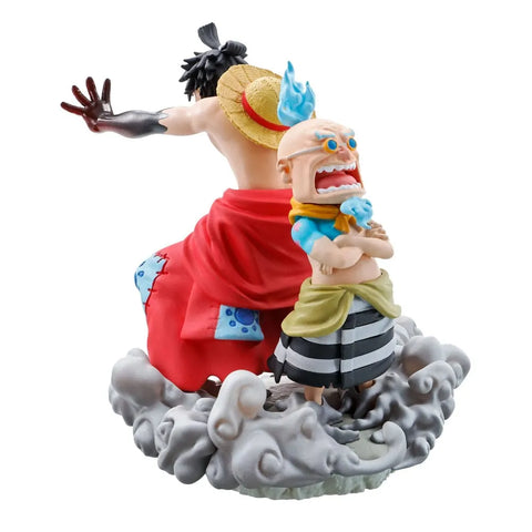 One Piece Petitrama PVC Mini Statue Logbox Re Birth Wanokuni Vol. 2 Set 9 Cm - One Piece Figures