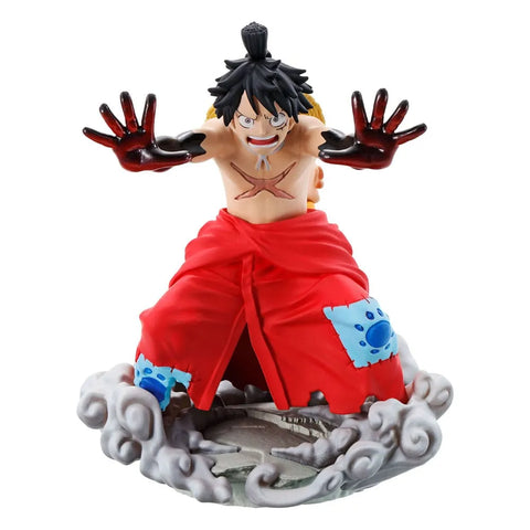 One Piece Petitrama PVC Mini Statue Logbox Re Birth Wanokuni Vol. 2 Set 9 Cm - One Piece Figures
