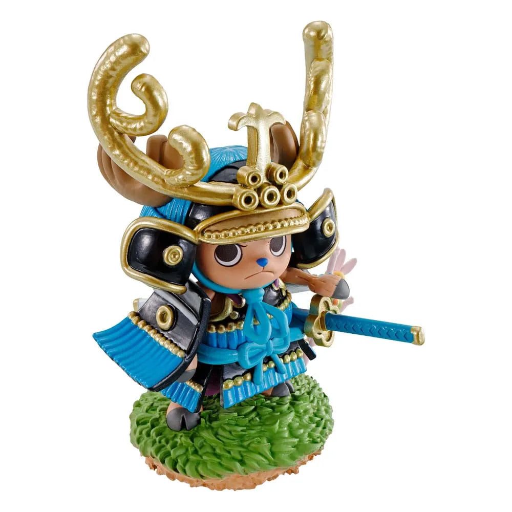 One Piece Petitrama PVC Mini Statue Logbox Re Birth Wanokuni Vol. 2 Set 9 Cm - One Piece Figures