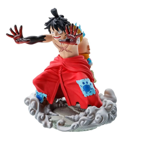 One Piece Petitrama PVC Mini Statue Logbox Re Birth Wanokuni Vol. 2 Set 9 Cm - One Piece Figures