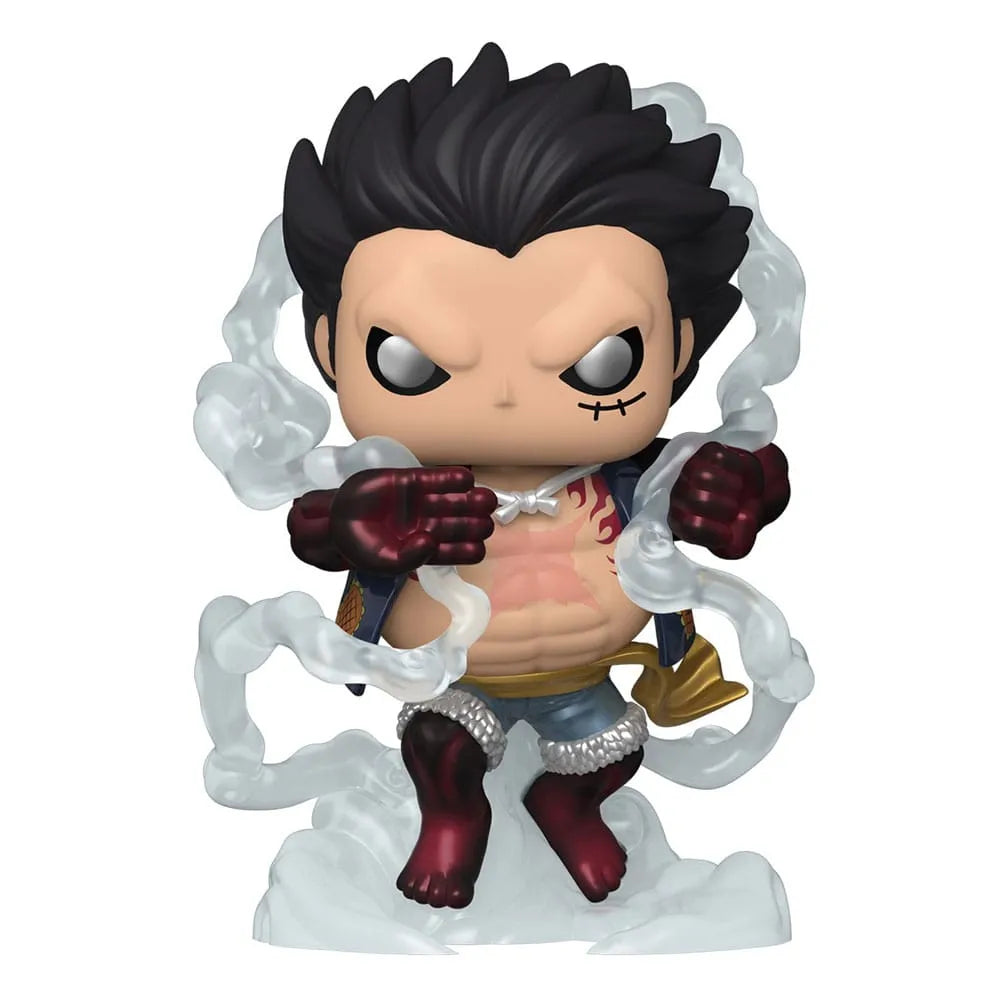 One Piece POP! Animation Vinyl Figure Luffy Gear 4(MT) Exclusive Edition 9 Cm - One Piece Figures