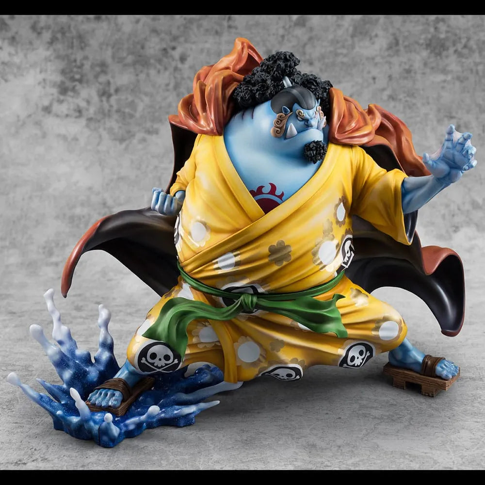One Piece Portrait Of Pirates SA-MAXIMUM PVC Statue Knight Of The Sea Jinbe Limited Reprint 25 Cm - One Piece Figures
