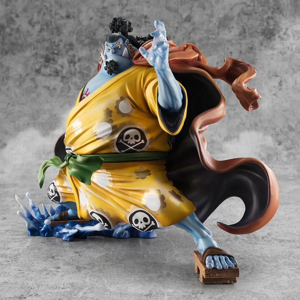 One Piece Portrait Of Pirates SA-MAXIMUM PVC Statue Knight Of The Sea Jinbe Limited Reprint 25 Cm - One Piece Figures
