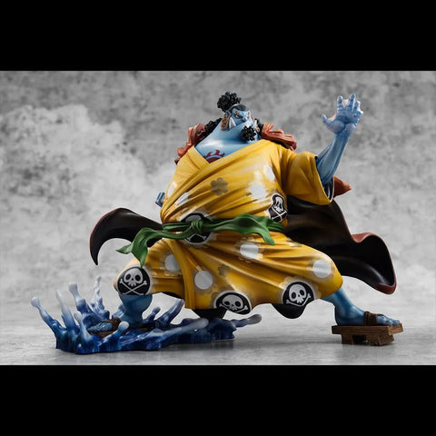 One Piece Portrait Of Pirates SA-MAXIMUM PVC Statue Knight Of The Sea Jinbe Limited Reprint 25 Cm - One Piece Figures