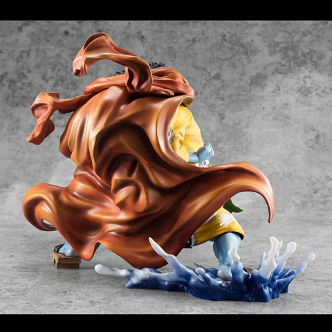 One Piece Portrait Of Pirates SA-MAXIMUM PVC Statue Knight Of The Sea Jinbe Limited Reprint 25 Cm - One Piece Figures