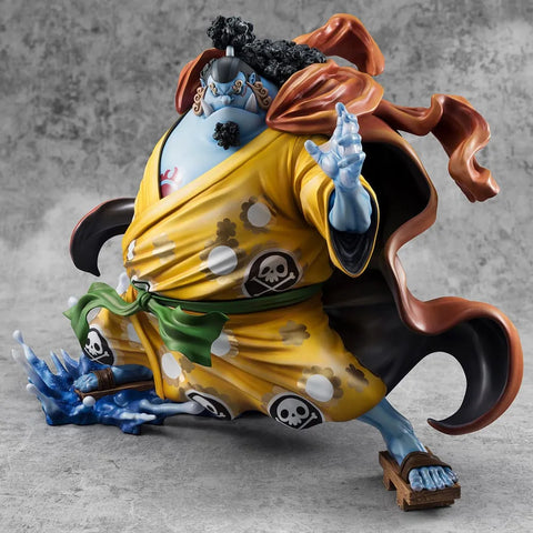 One Piece Portrait Of Pirates SA-MAXIMUM PVC Statue Knight Of The Sea Jinbe Limited Reprint 25 Cm - One Piece Figures