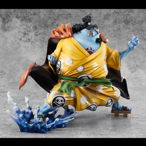 One Piece Portrait Of Pirates SA-MAXIMUM PVC Statue Knight Of The Sea Jinbe Limited Reprint 25 Cm - One Piece Figures