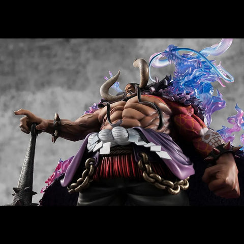 One Piece Portrait Of Pirates WA-MAXIMUM PVC Statue Kaido The Beast(Super Limited Reprint)38 Cm - One Piece Figures