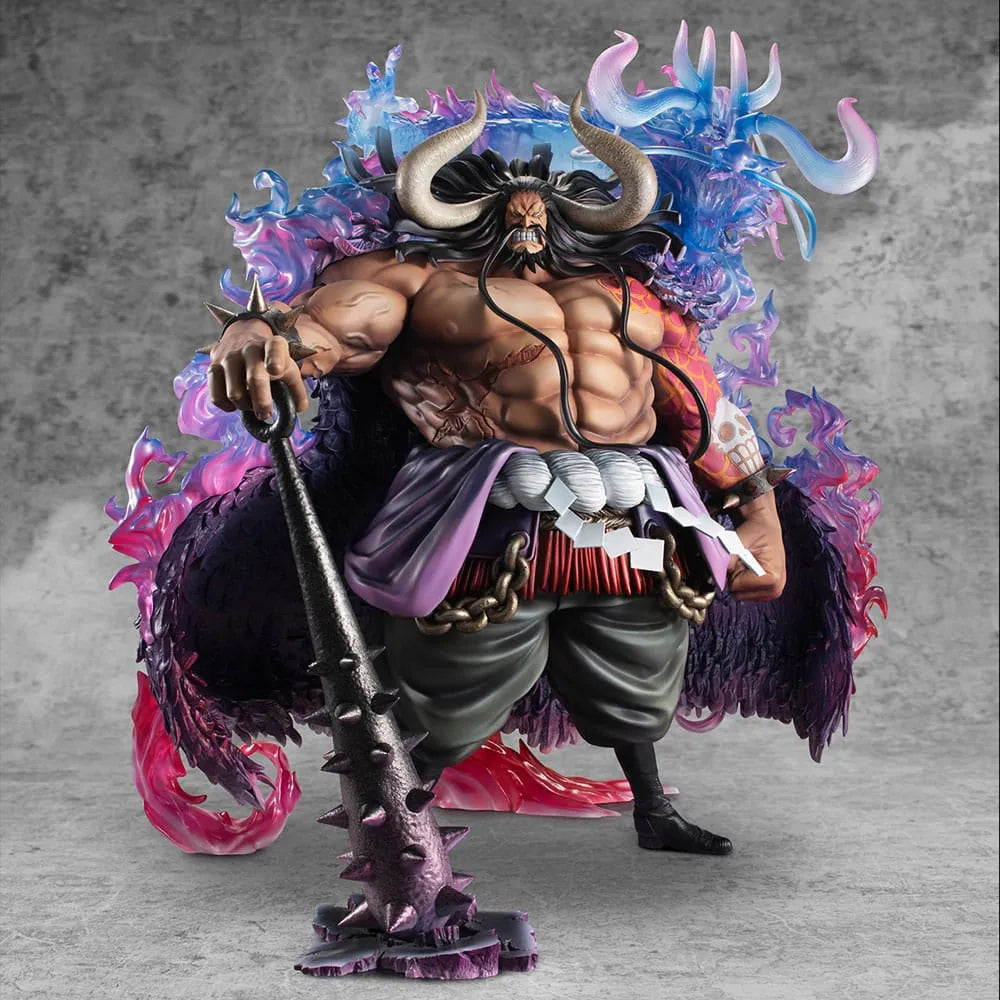 One Piece Portrait Of Pirates WA-MAXIMUM PVC Statue Kaido The Beast(Super Limited Reprint)38 Cm - One Piece Figures