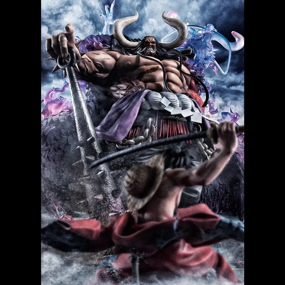 One Piece Portrait Of Pirates WA-MAXIMUM PVC Statue Kaido The Beast(Super Limited Reprint)38 Cm - One Piece Figures