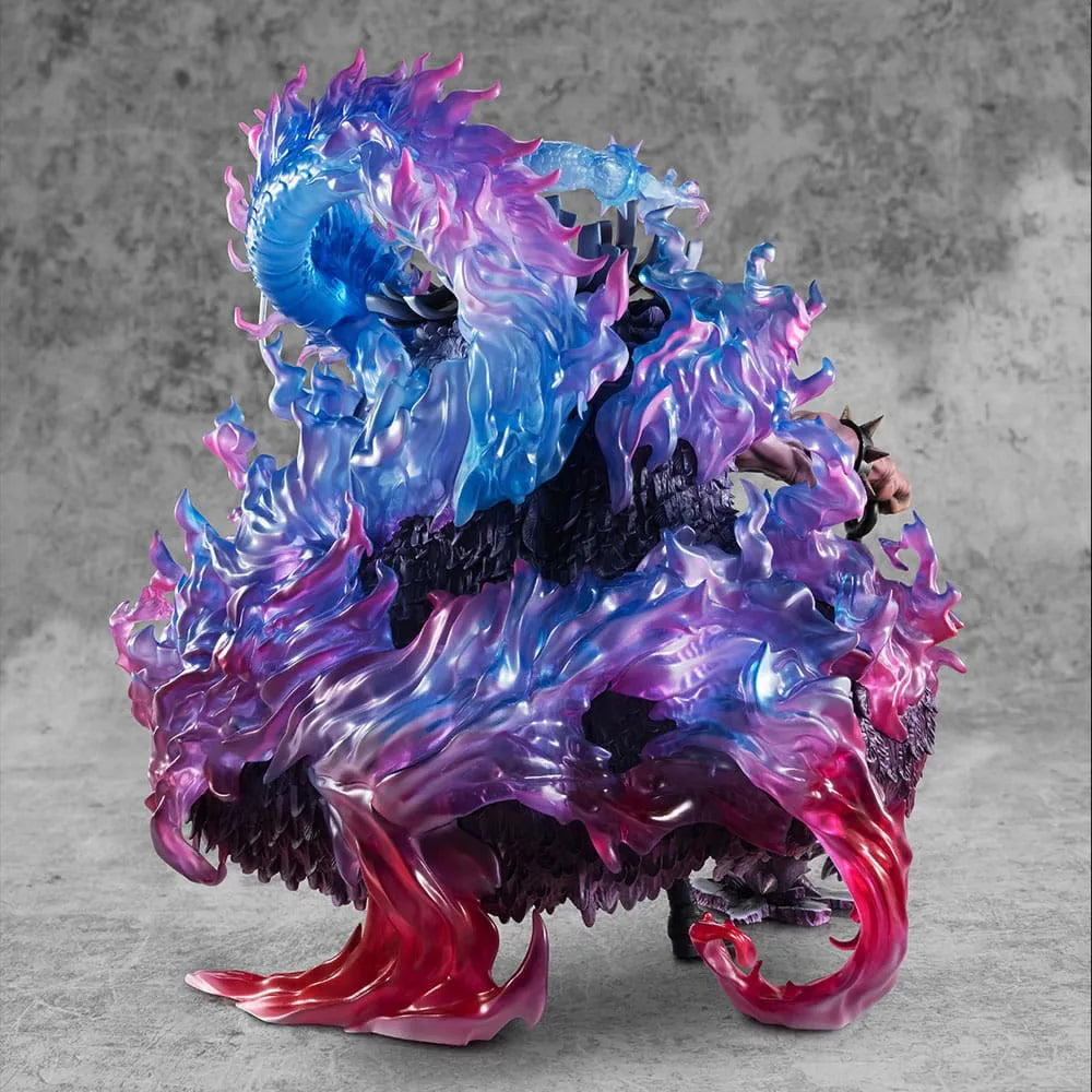 One Piece Portrait Of Pirates WA-MAXIMUM PVC Statue Kaido The Beast(Super Limited Reprint)38 Cm - One Piece Figures