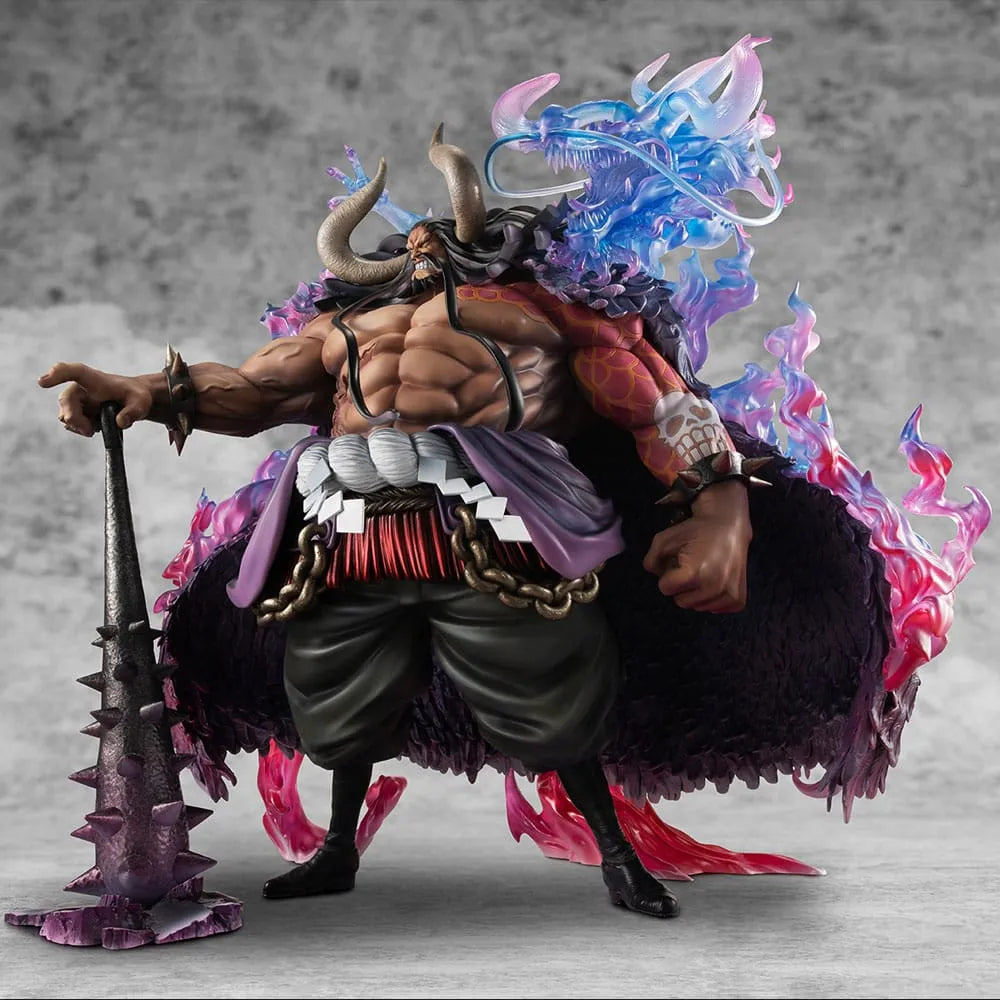 One Piece Portrait Of Pirates WA-MAXIMUM PVC Statue Kaido The Beast(Super Limited Reprint)38 Cm - One Piece Figures