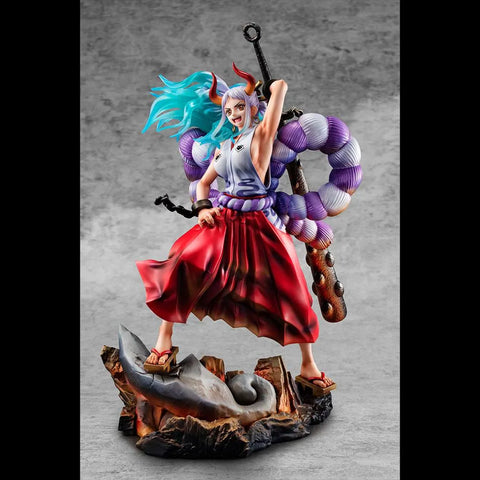 One Piece Portrait Of Pirates WA-MAXIMUM PVC Statue Yamato 27 Cm - One Piece Figures