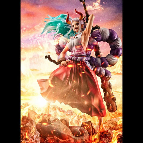 One Piece Portrait Of Pirates WA-MAXIMUM PVC Statue Yamato 27 Cm - One Piece Figures