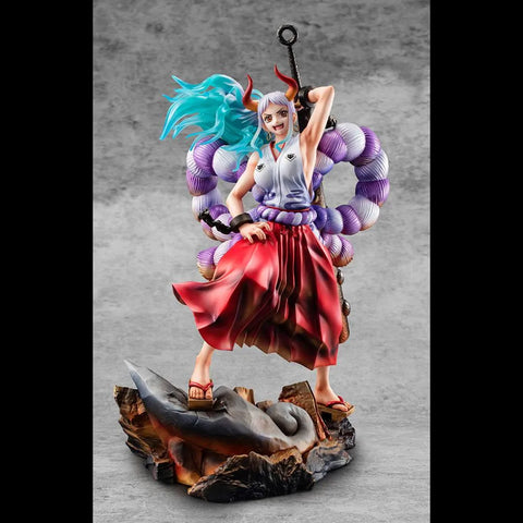 One Piece Portrait Of Pirates WA-MAXIMUM PVC Statue Yamato 27 Cm - One Piece Figures