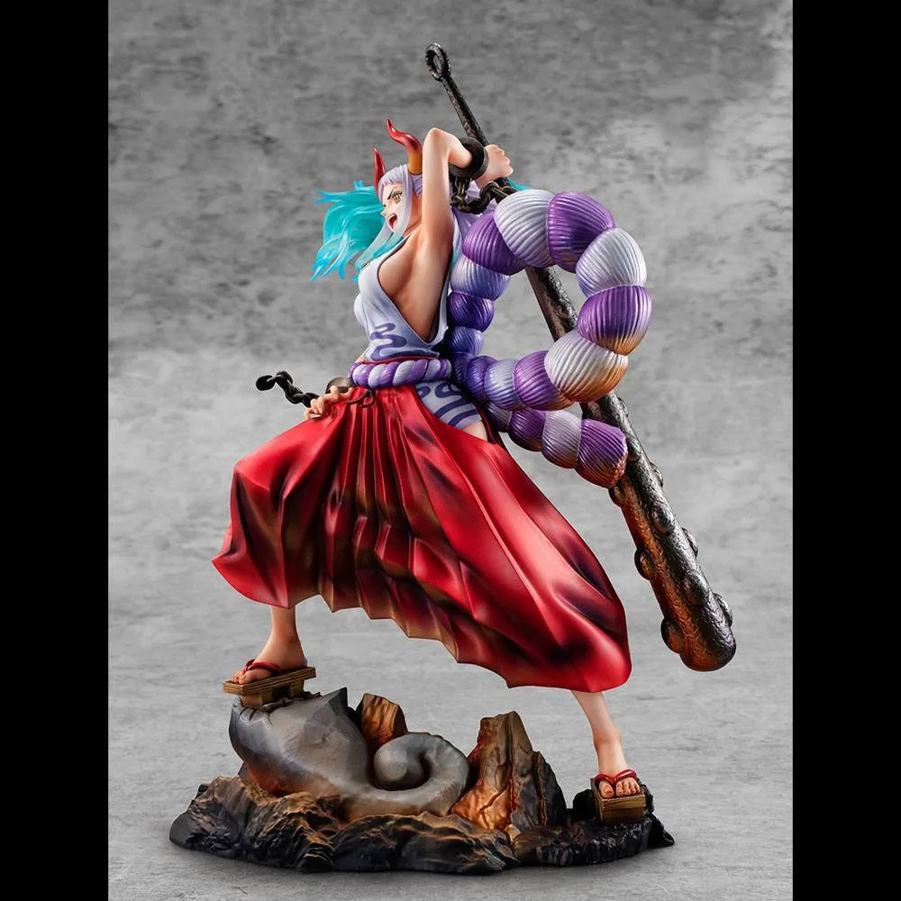 One Piece Portrait Of Pirates WA-MAXIMUM PVC Statue Yamato 27 Cm - One Piece Figures
