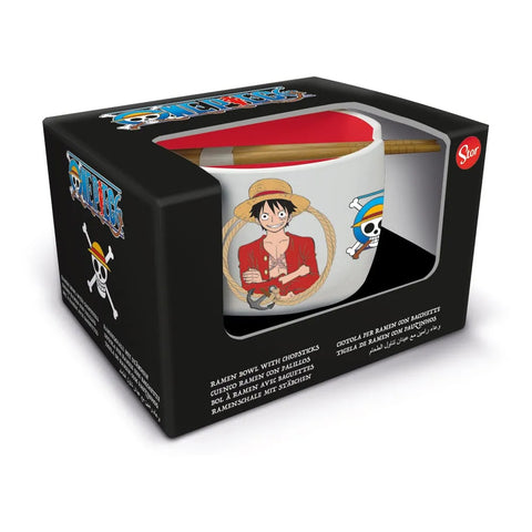 One Piece Ramen Bowl With Chopsticks Classic - One Piece Figures