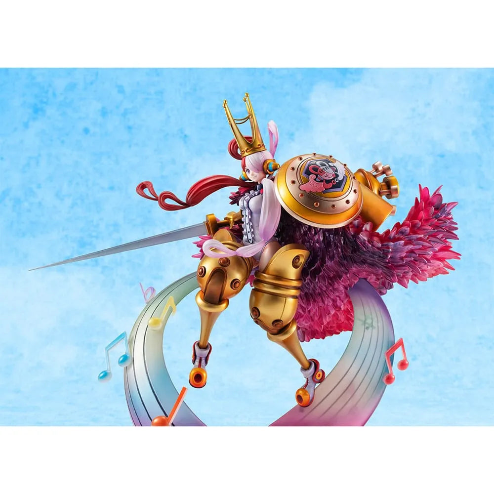 One Piece Red Maximum Portrait Of Pirates PVC Statue Uta I´M Invincible 29 Cm - One Piece Figures