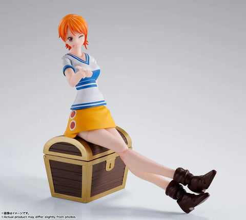 One Piece S.H. Figuarts Action Figure Nami Romance Dawn 14 Cm - One Piece Figures