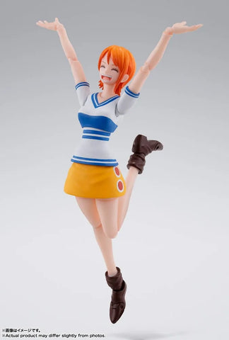 One Piece S.H. Figuarts Action Figure Nami Romance Dawn 14 Cm - One Piece Figures
