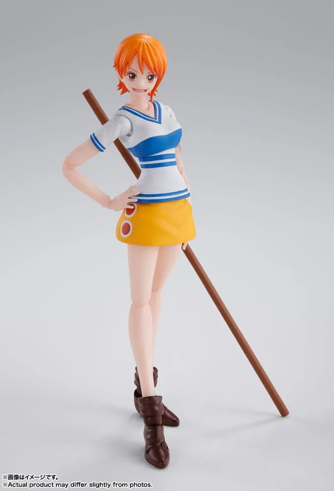 One Piece S.H. Figuarts Action Figure Nami Romance Dawn 14 Cm - One Piece Figures
