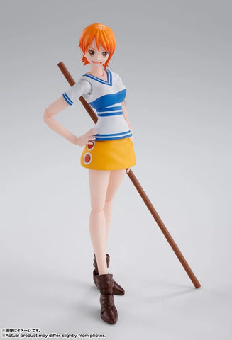 One Piece S.H. Figuarts Action Figure Nami Romance Dawn 14 Cm - One Piece Figures