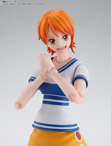One Piece S.H. Figuarts Action Figure Nami Romance Dawn 14 Cm - One Piece Figures