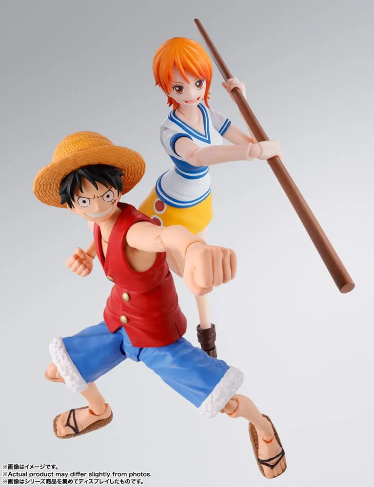 One Piece S.H. Figuarts Action Figure Nami Romance Dawn 14 Cm - One Piece Figures