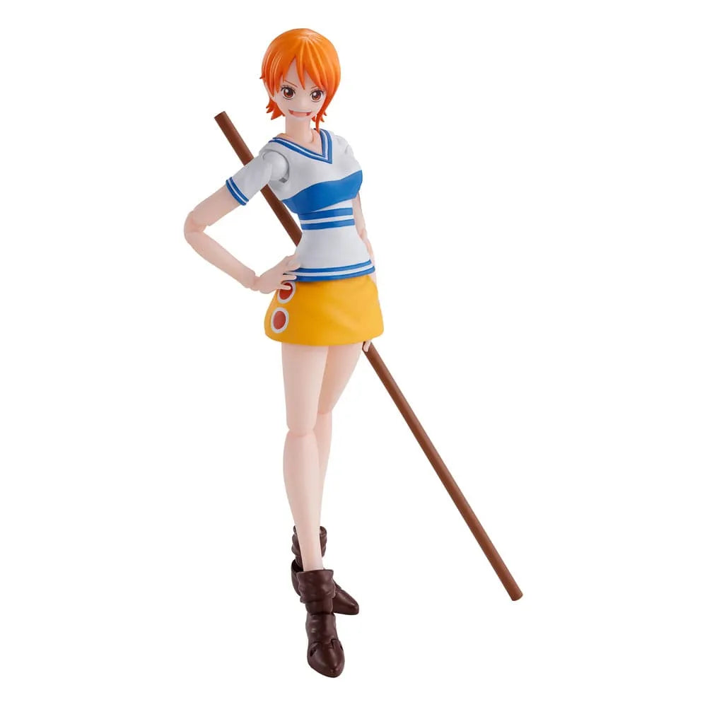One Piece S.H. Figuarts Action Figure Nami Romance Dawn 14 Cm - One Piece Figures