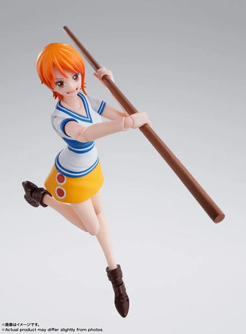 One Piece S.H. Figuarts Action Figure Nami Romance Dawn 14 Cm - One Piece Figures