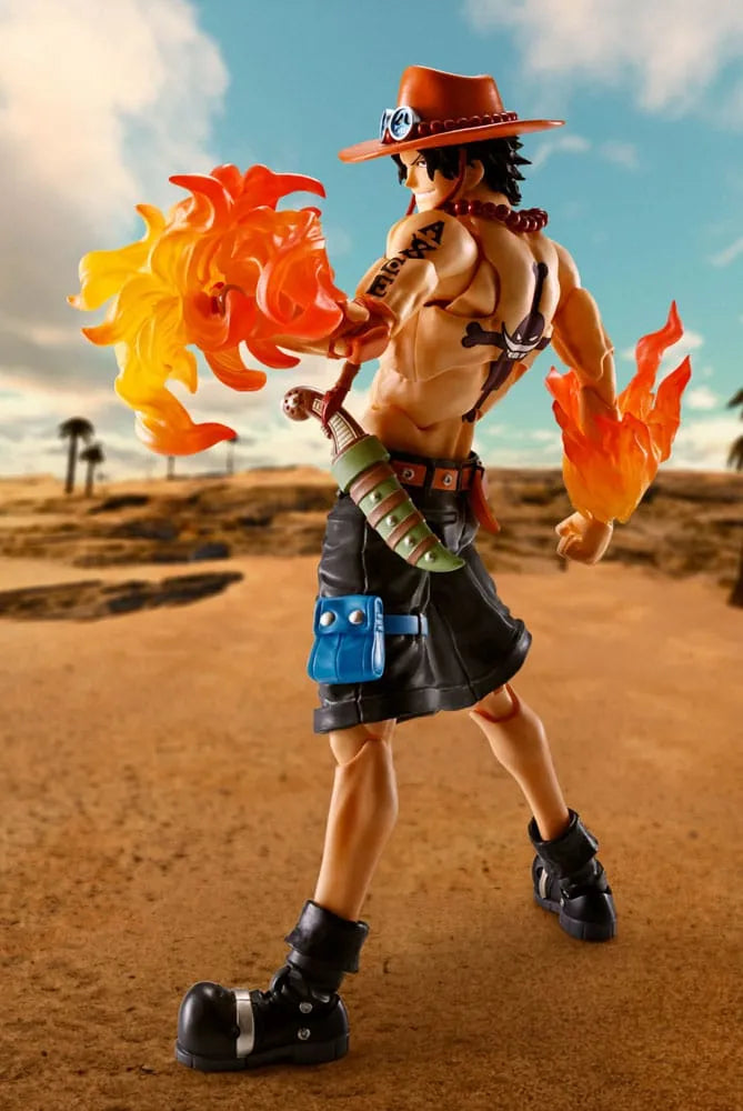 One Piece S.H. Figuarts Action Figure Portgas D Ace -Fire Fist- 15 Cm - One Piece Figures