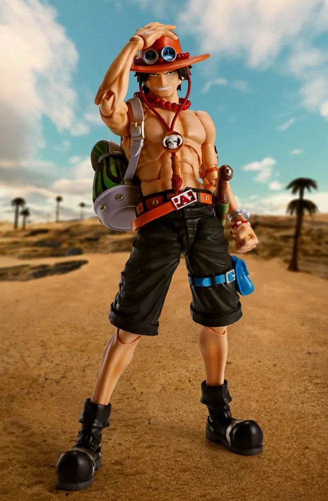 One Piece S.H. Figuarts Action Figure Portgas D Ace -Fire Fist- 15 Cm - One Piece Figures
