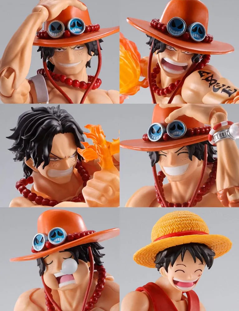 One Piece S.H. Figuarts Action Figure Portgas D Ace -Fire Fist- 15 Cm - One Piece Figures