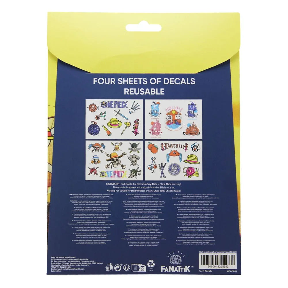 One Piece Tech Sticker Pack - One Piece Figures