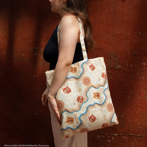 One Piece Tote Bag Map - One Piece Figures
